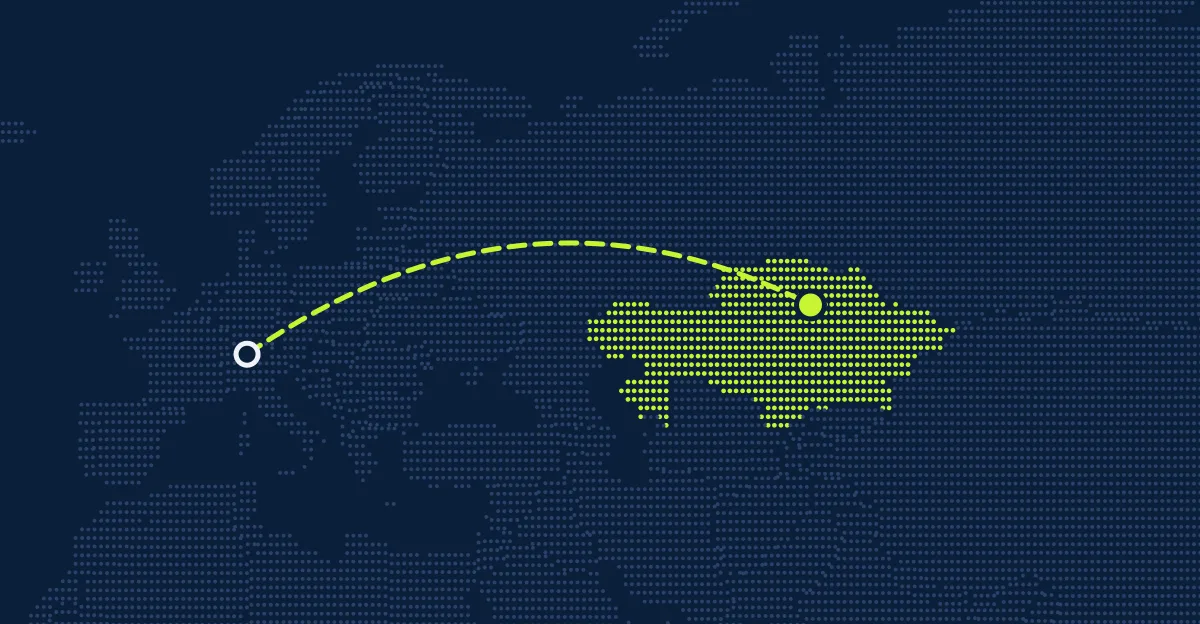 Liechtenstein → Kasachstan