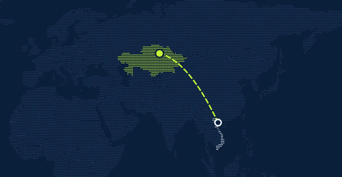 Vietnam → Kasachstan