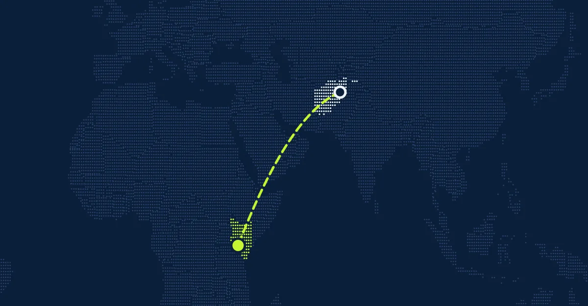 Afghanistan → Kenya