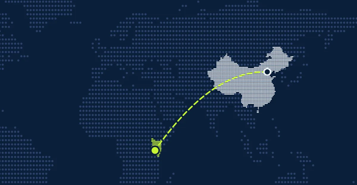 China → Quênia