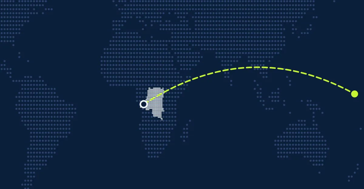 Congo - Kinshasa → Kiribati