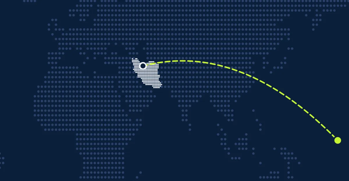 Iran → Kiribati