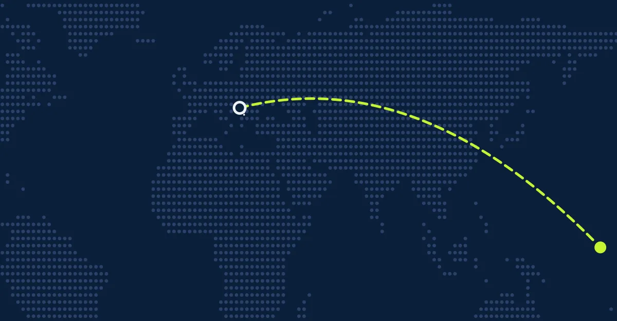 Serbien → Kiribati
