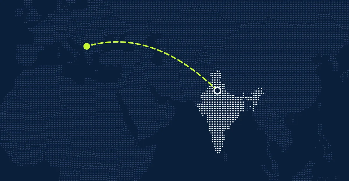 Indien → Kosovo
