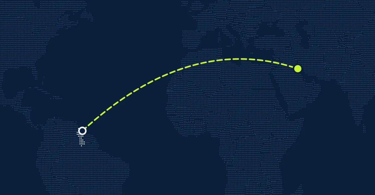 Guyana → Kuwait