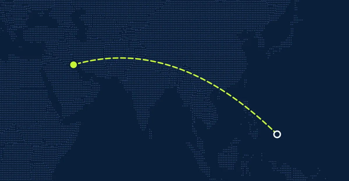Palau → Kuwait