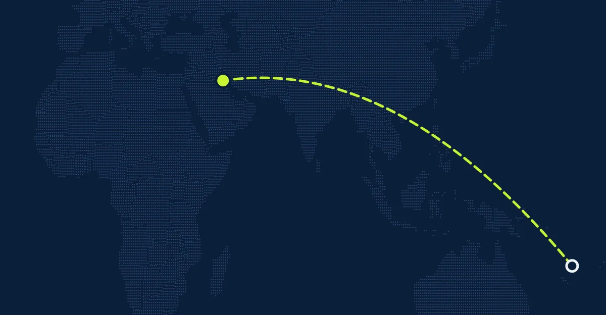 Vanuatu → Kuwait