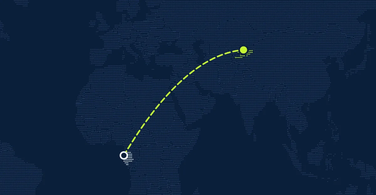Gabon → Kyrgyzstan