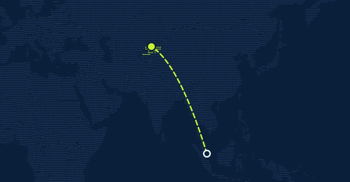 Singapura → Quirguistão