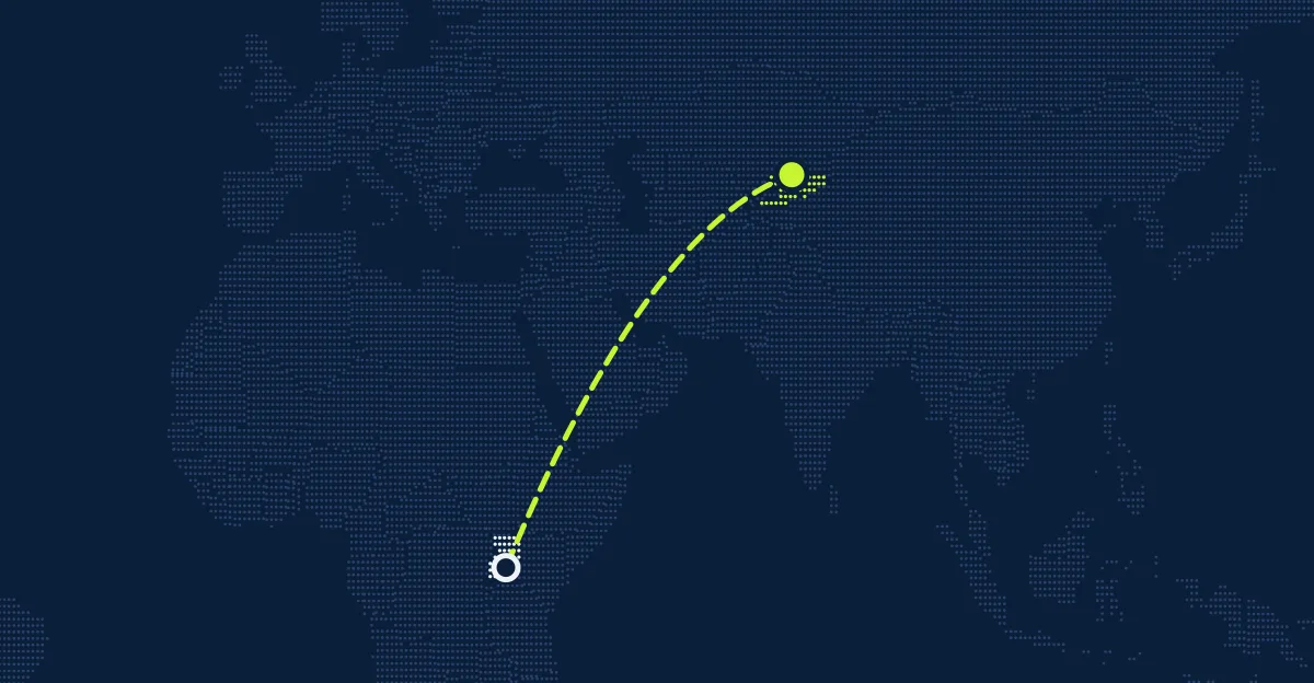 Uganda → Kirgisistan
