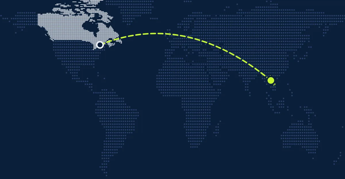Canadá → Laos