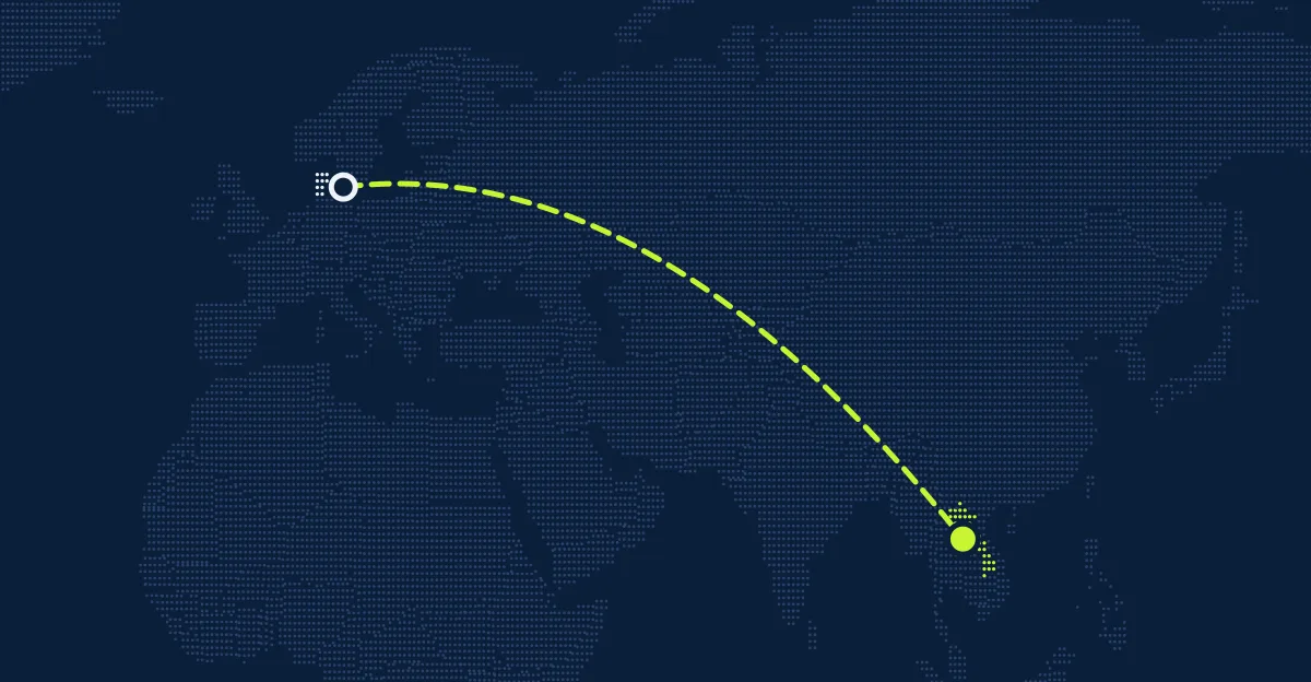 Dinamarca → Laos