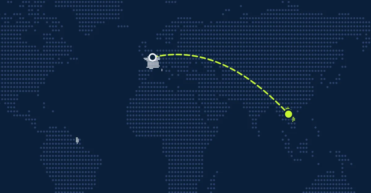 France → Laos