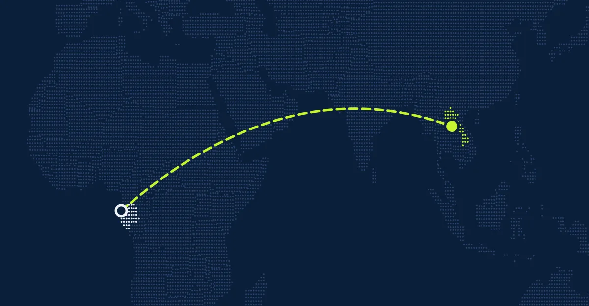Gabão → Laos