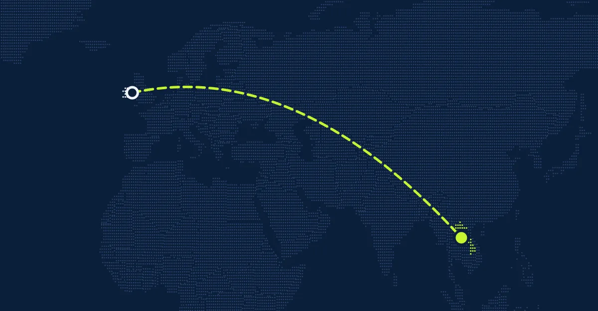 Irlanda → Laos