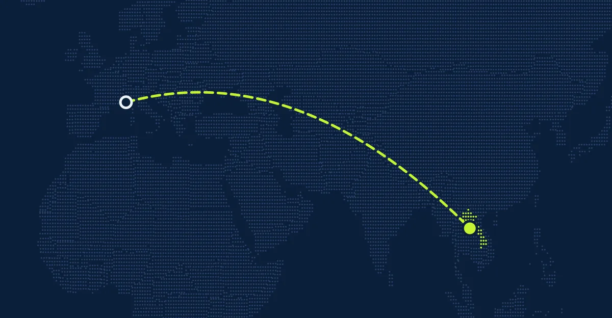 Monaco → Laos