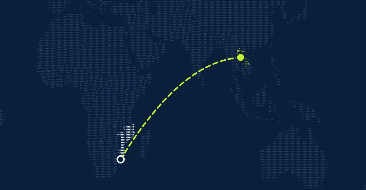 Moçambique → Laos