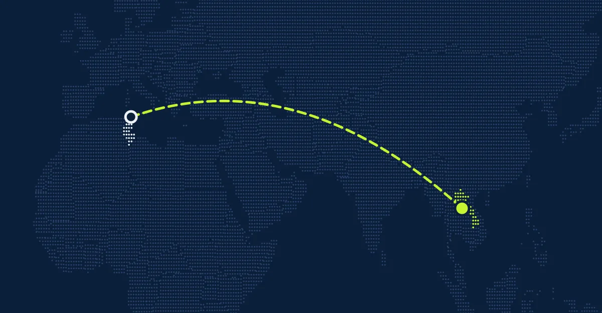 Túnez → Laos