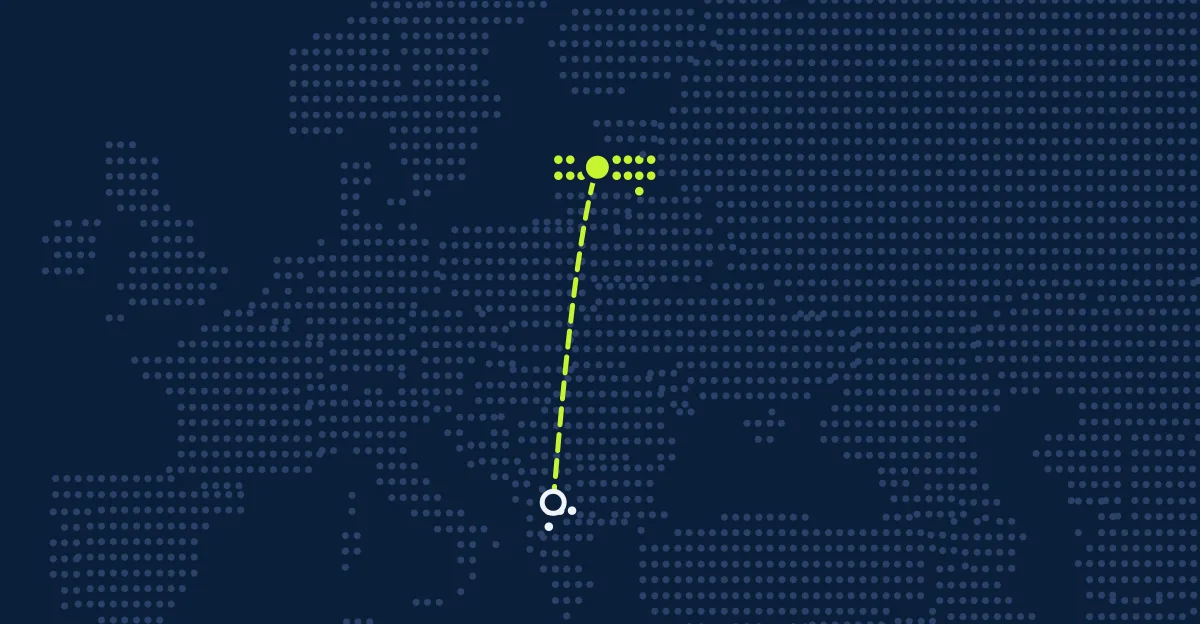 Macedônia do Norte → Letônia
