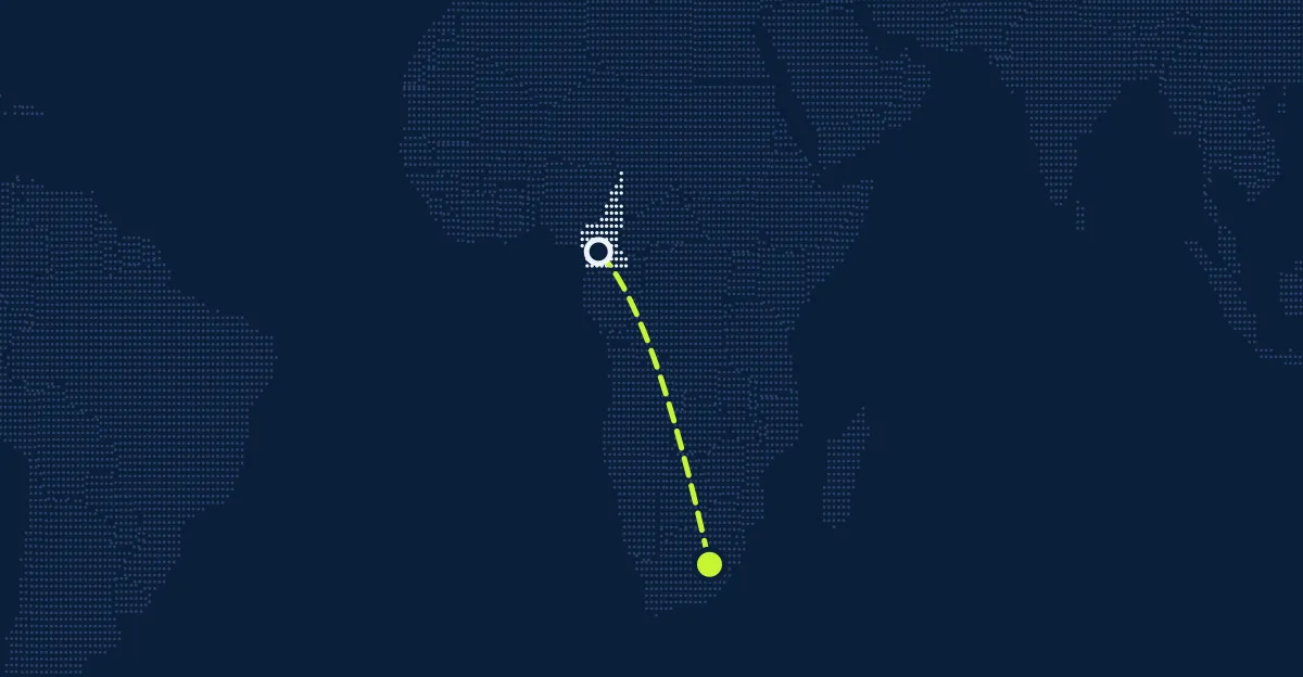 Камерун → Лесото