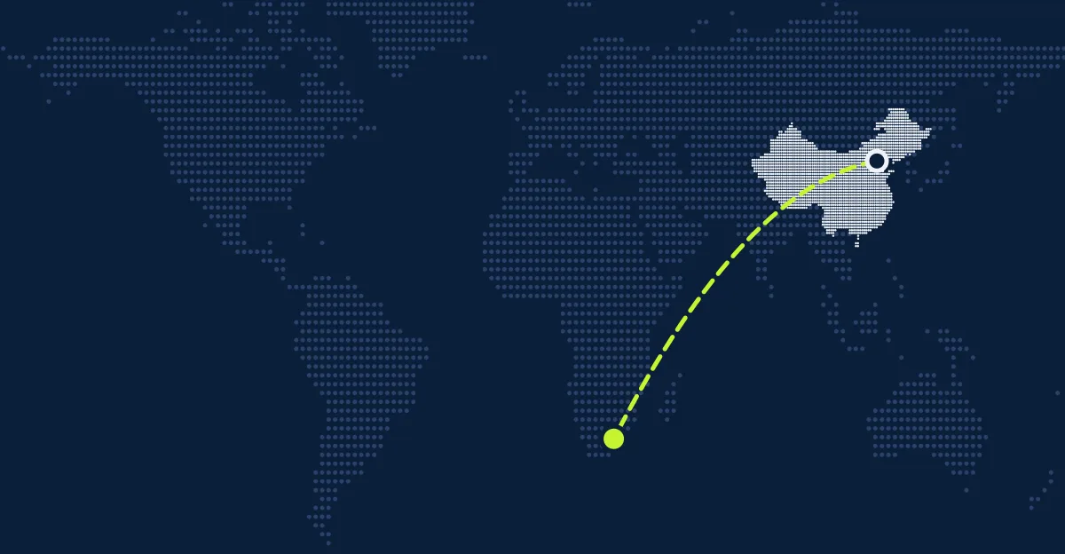 Trung Quốc → Lesotho