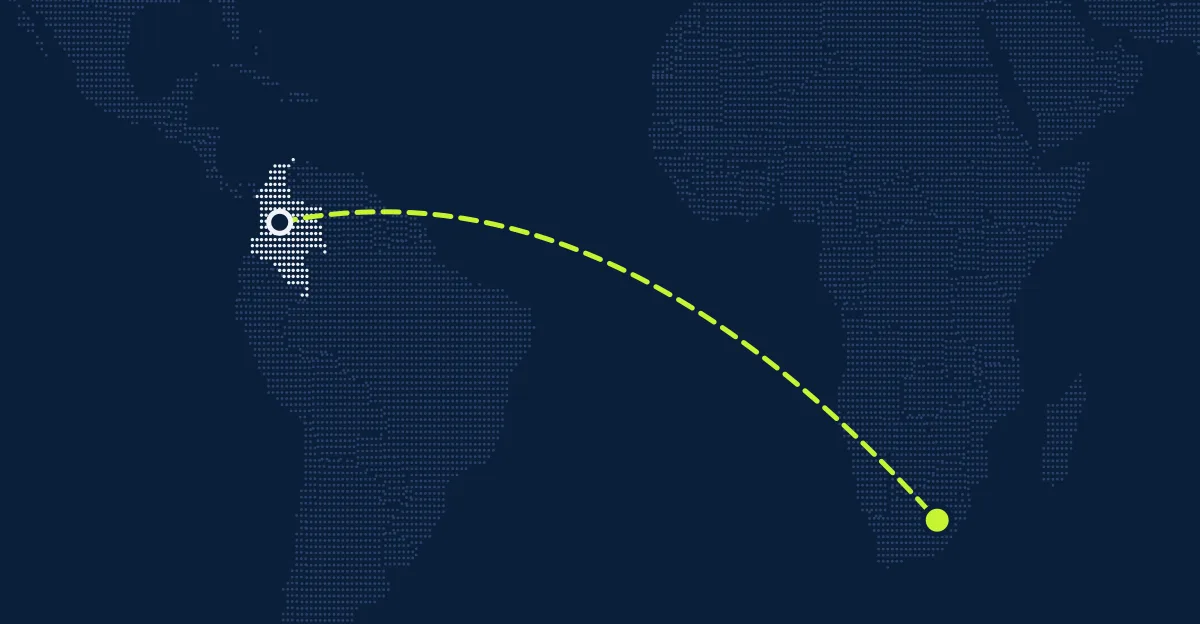 Kolumbien → Lesotho