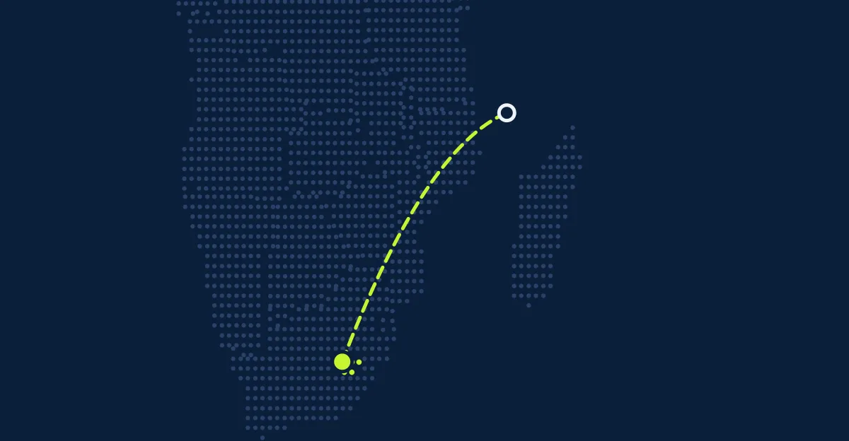Comoros → Lesotho