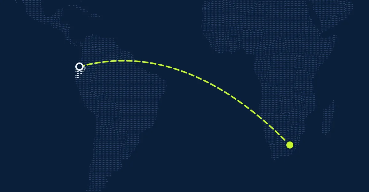 Equador → Lesoto