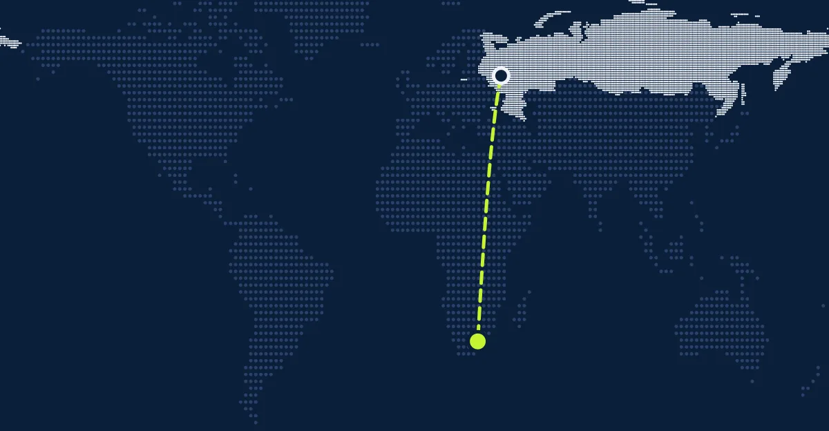 Rússia → Lesoto
