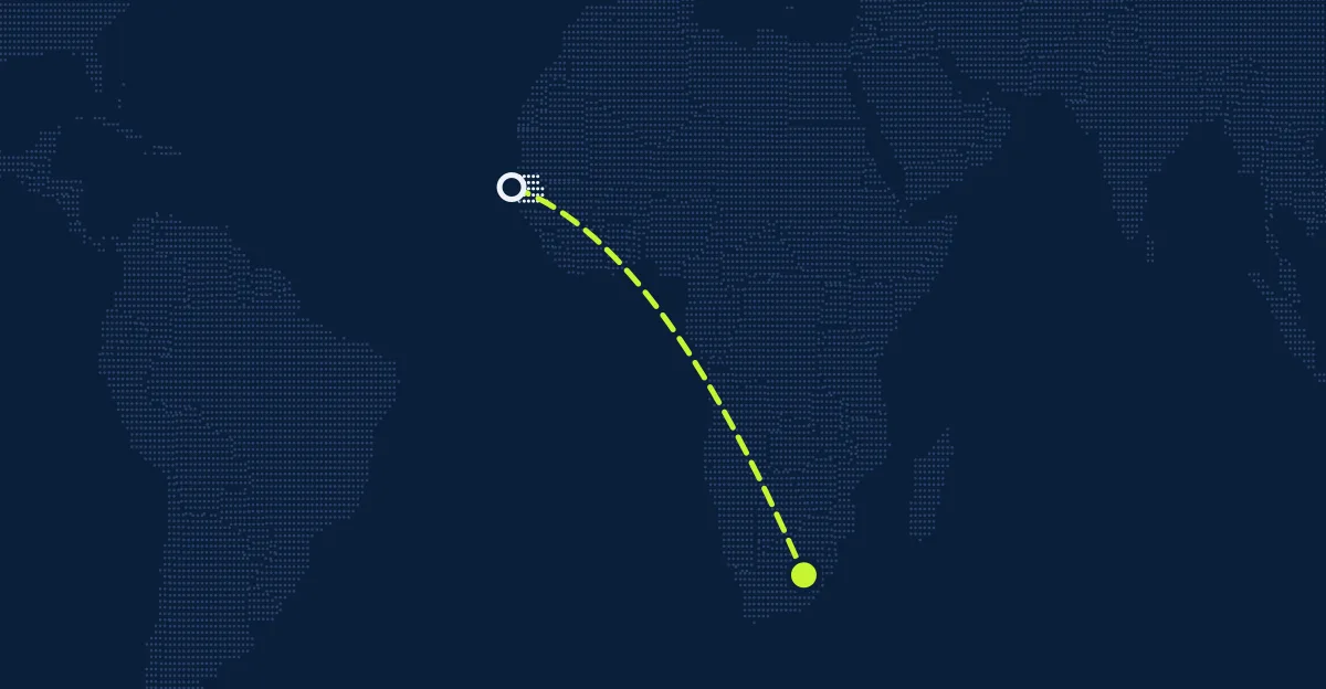 Senegal → Lesotho