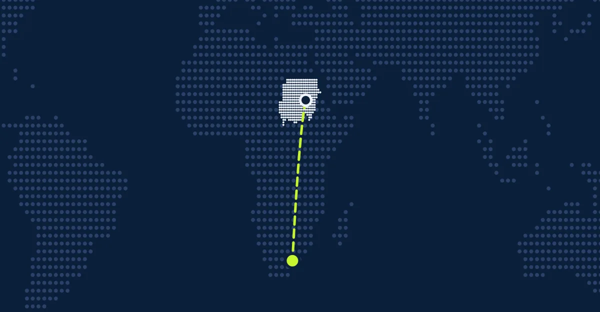 Sudan → Lesotho