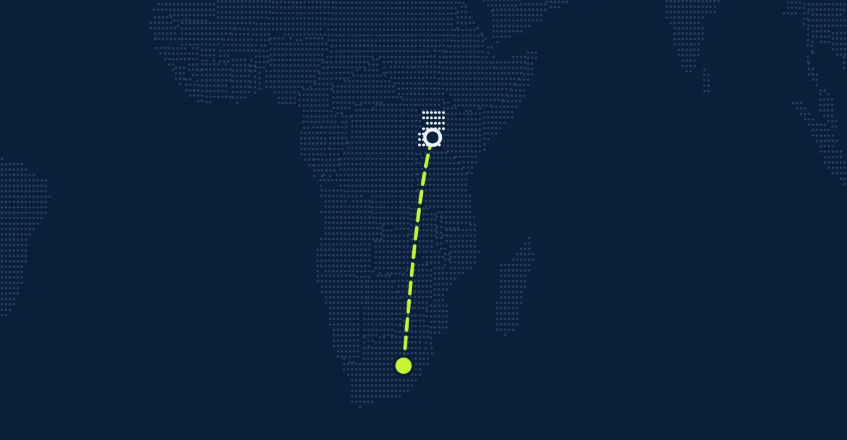 Uganda → Lesotho
