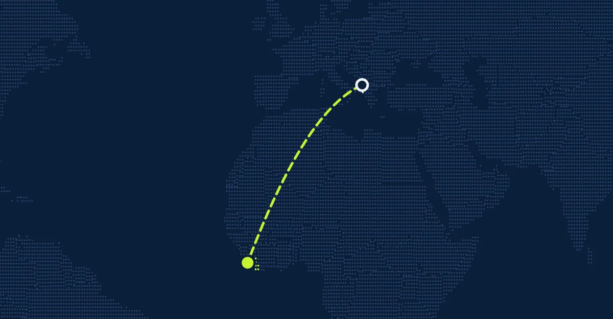 Albania → Liberia