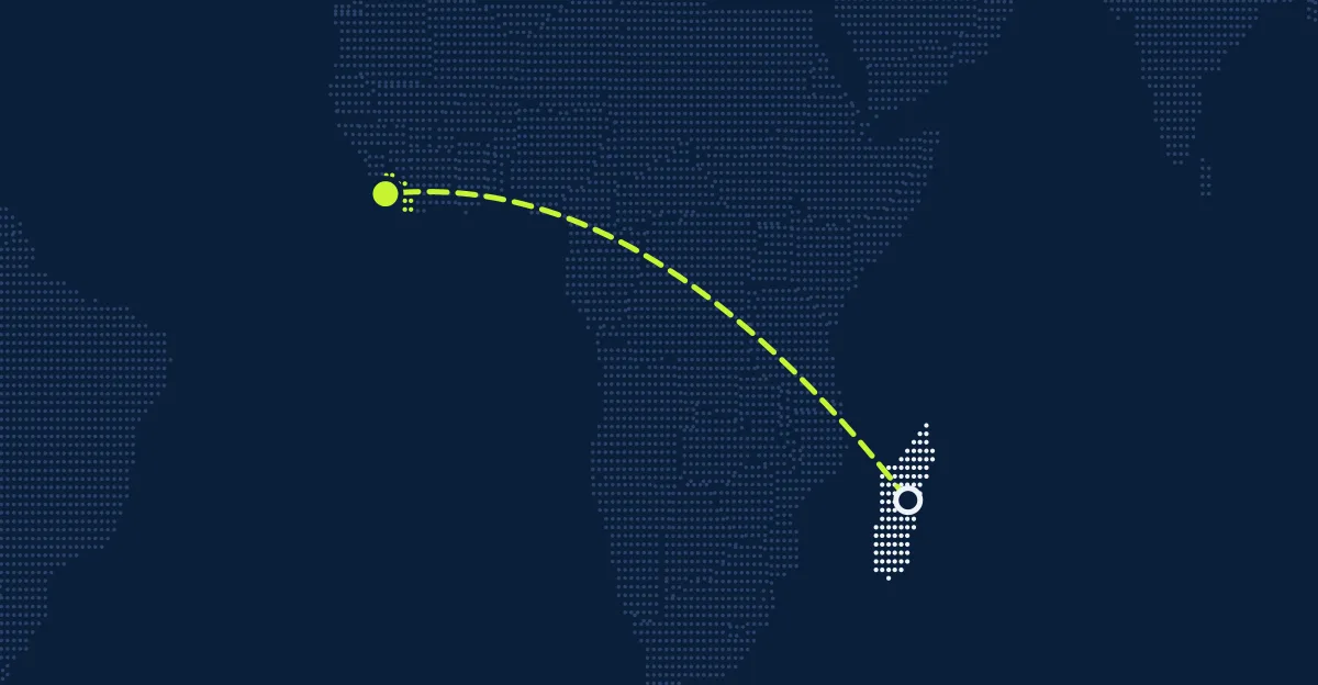 Madagascar → Libéria