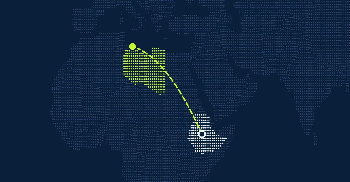 Etiópia → Líbia