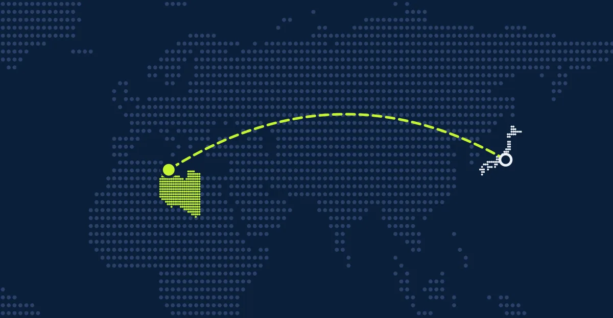 Japão → Líbia