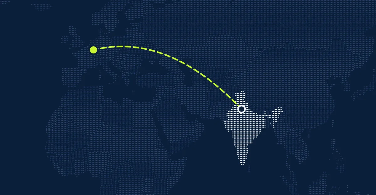 Indien → Luxemburg