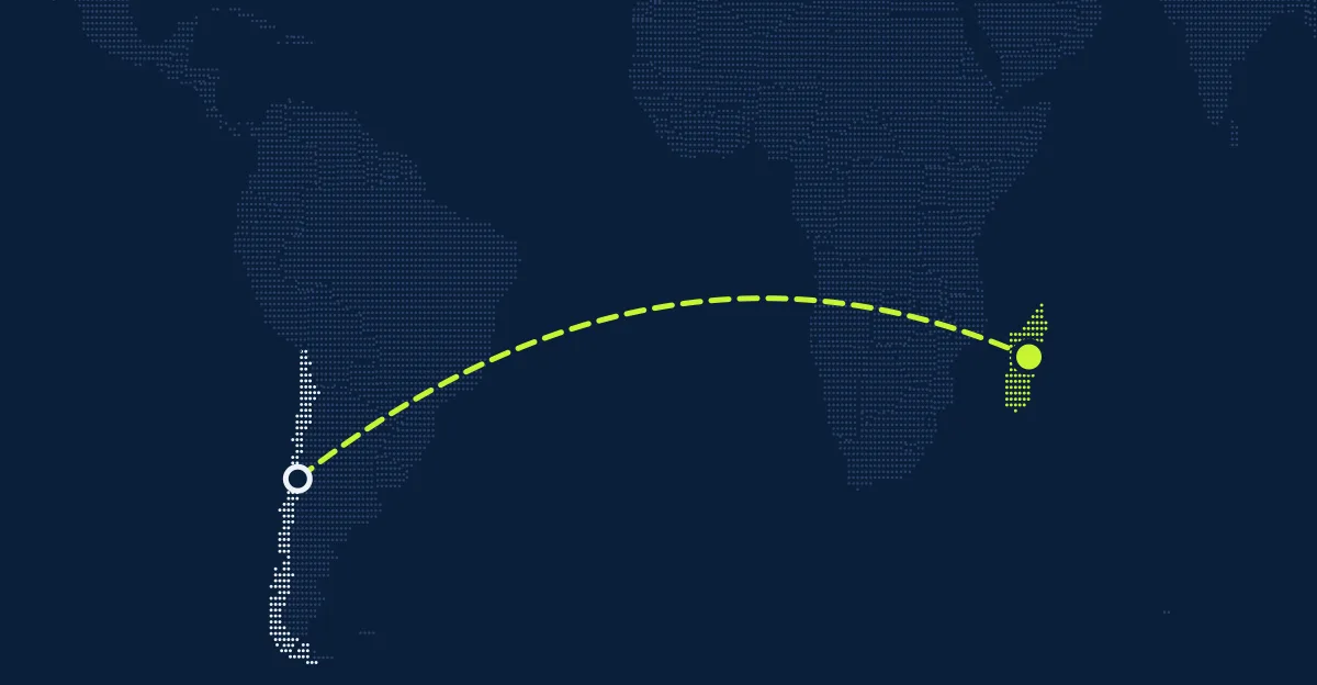 Chile → Madagascar