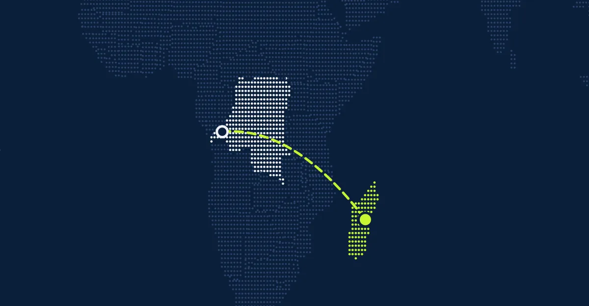 República Democrática del Congo → Madagascar