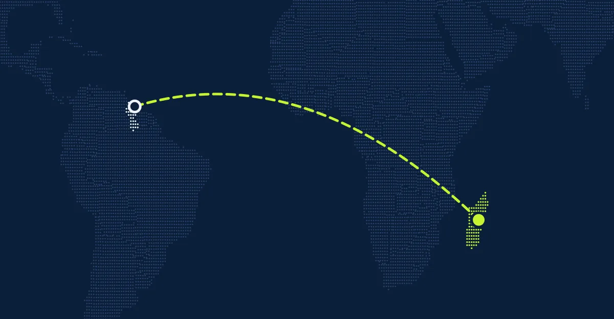 Guyana → Madagascar
