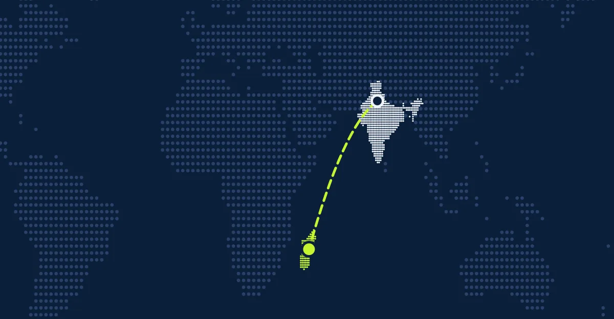 Inde → Madagascar