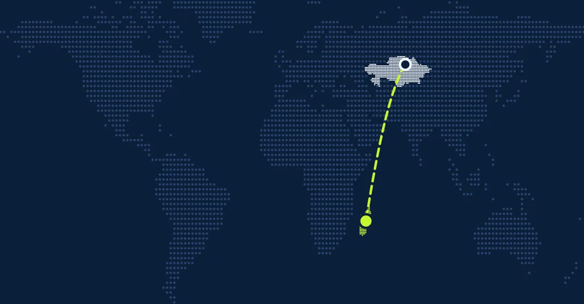 Kasachstan → Madagaskar