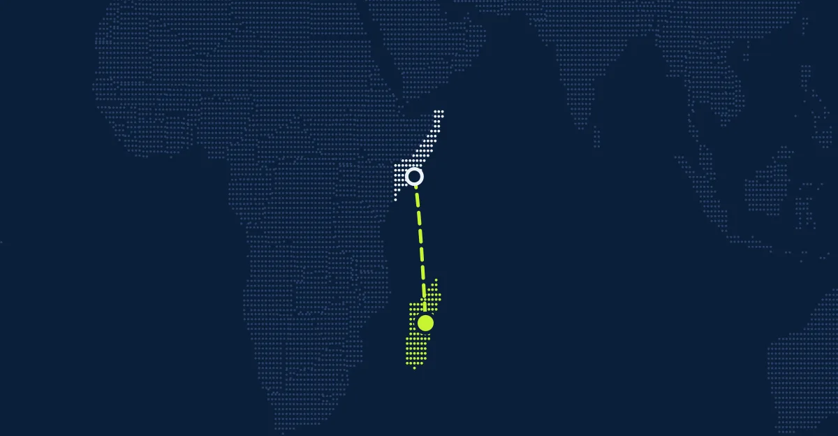 Somalia → Madagaskar