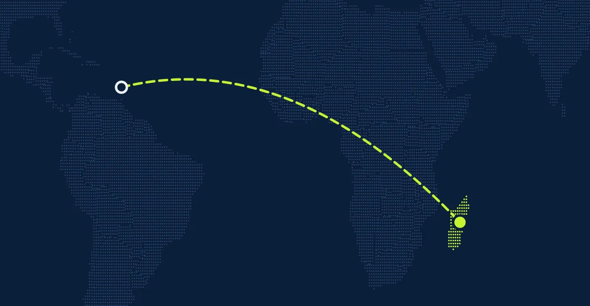 São Vicente e Granadinas → Madagascar