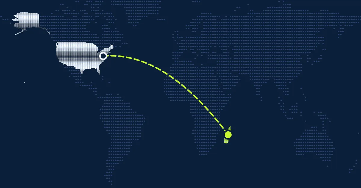 Estados Unidos → Madagascar