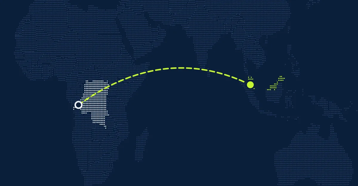 Congo - Kinshasa → Malásia
