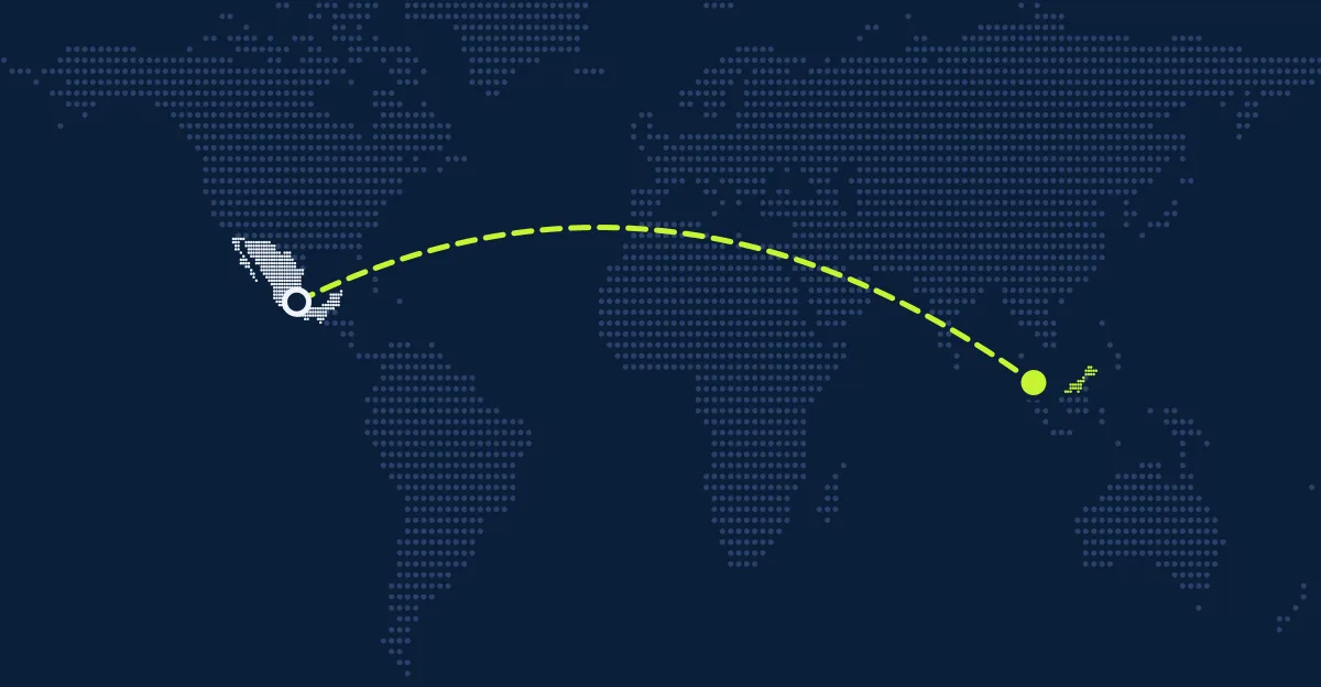 メキシコ → マレーシア