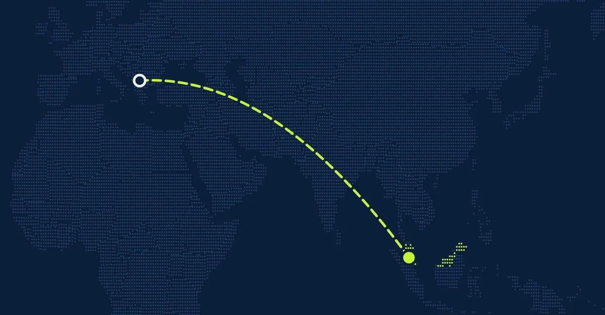 Macedônia do Norte → Malásia