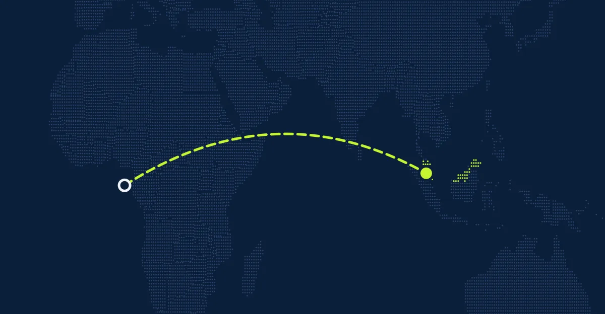 São Tomé e Príncipe → Malásia