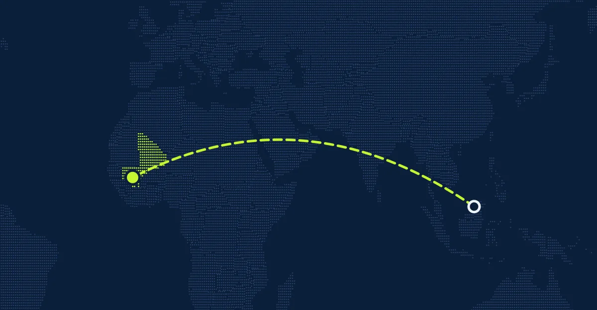 Brunei → Mali